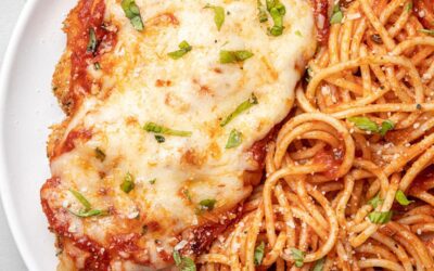 Low Calorie Chicken Parmesan & Pasta Recipe